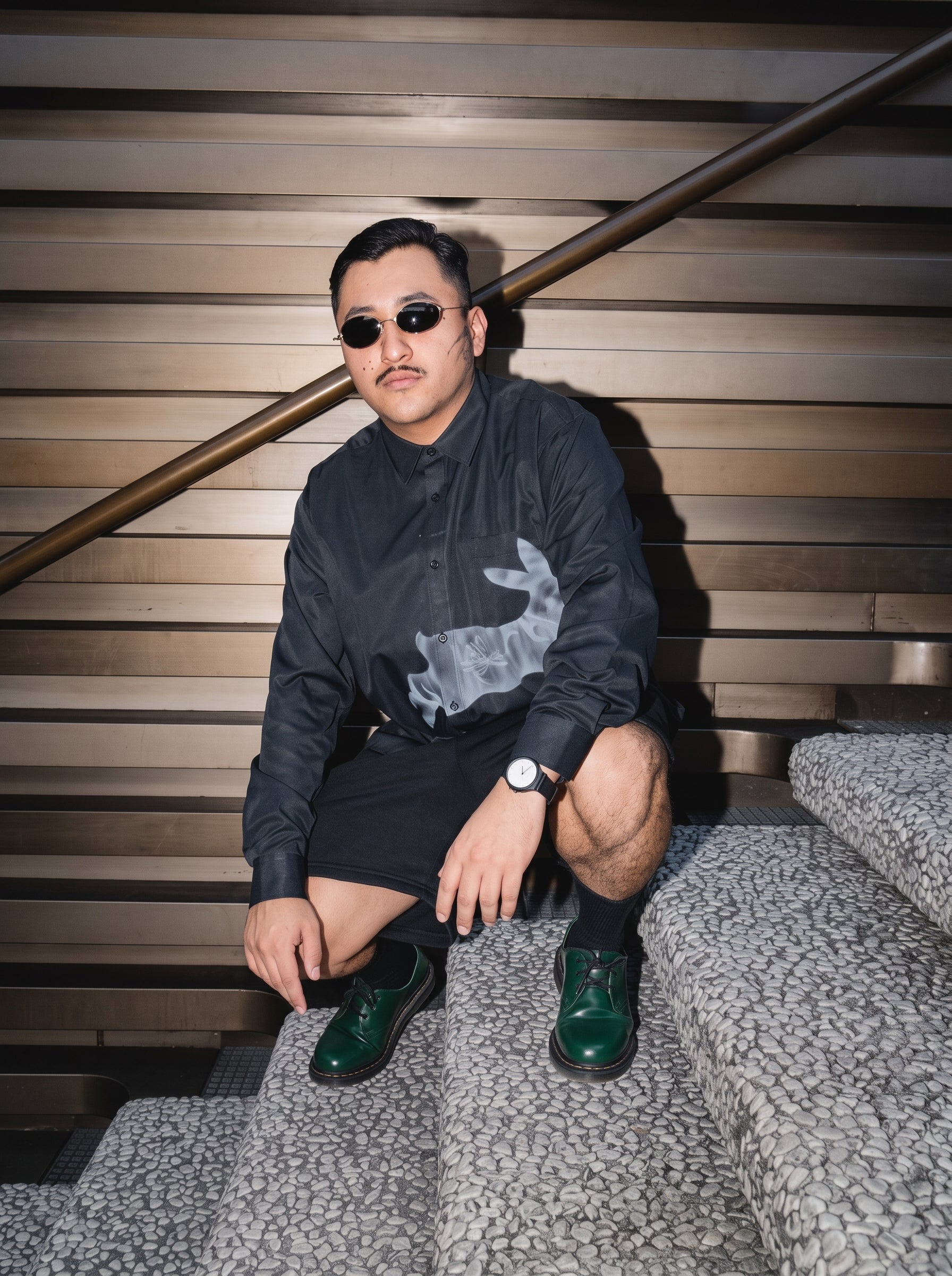 Paul Ortega, the artist behind the Airbrush Shirt